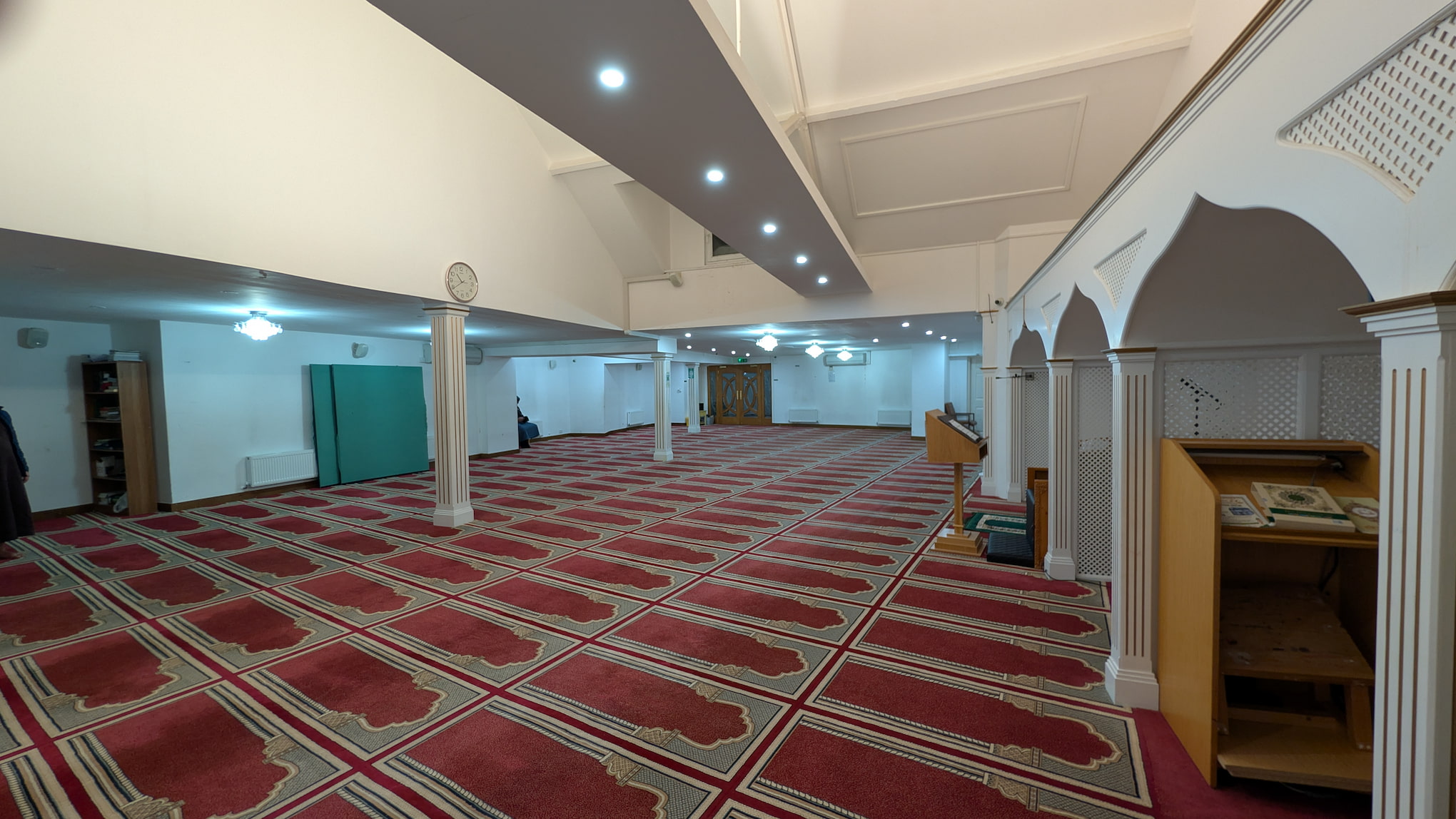 Interior of Salisbury Central Masjid